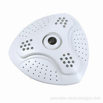 360 Panoramic Network Camera, 1.3MP, No Blind Spot Wireless Camera